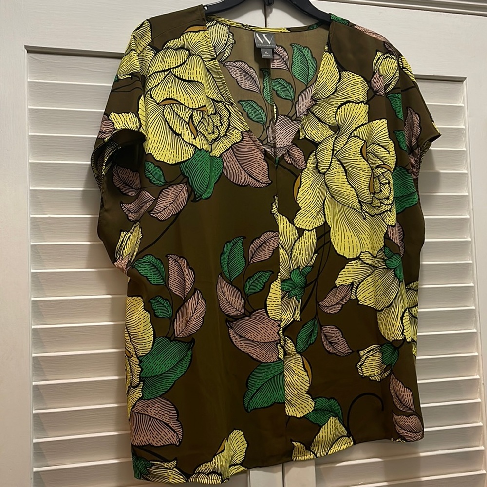 Worthington Summer Floral Blouse